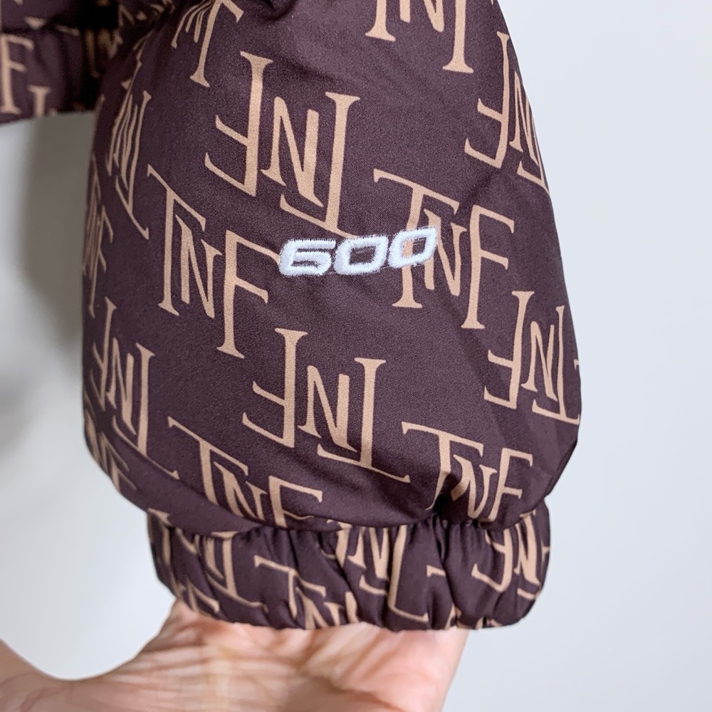 The North Face Hydrenalite Down Puffer Jacket (Sz XS) Coal Brown TNF Monogram - Picture 9 of 16